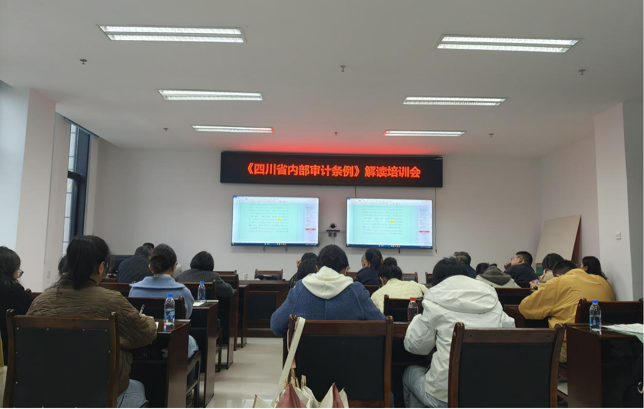 深学条例精神,提升内审效能